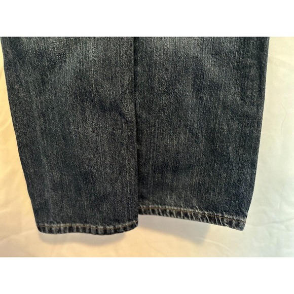 LEVI'S 505 Regular Fit 27x27 Straight Leg Blue Jeans Size Regular 14 *NICE - Picture 7 of 11